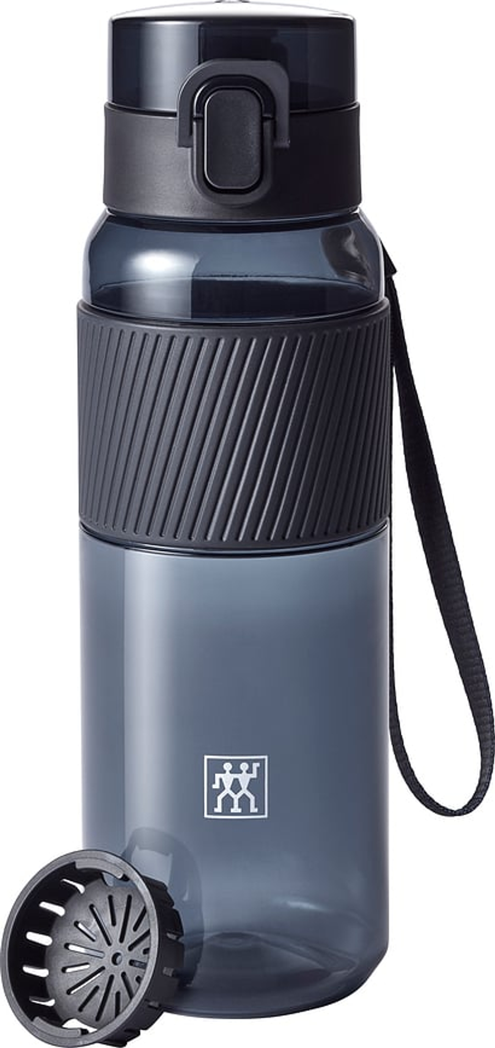 Бутылка для воды Zwilling, 680 мл, тритан, чёрная