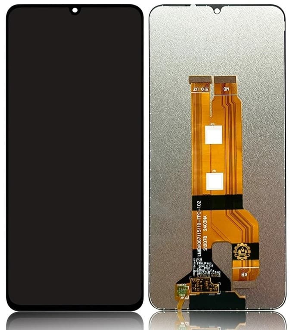 Дисплей для Realme Note 60/60x/C61/C63 в сборе с тачскрином Черный - (ORG)