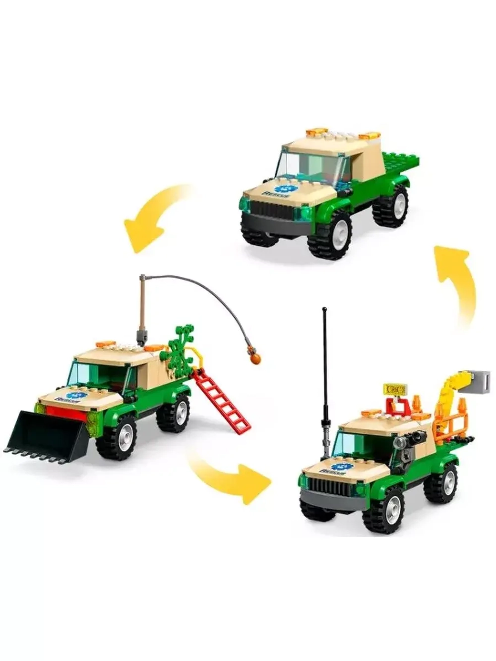 Лего Сити 60353 Миссии по спасению диких животных Lego City