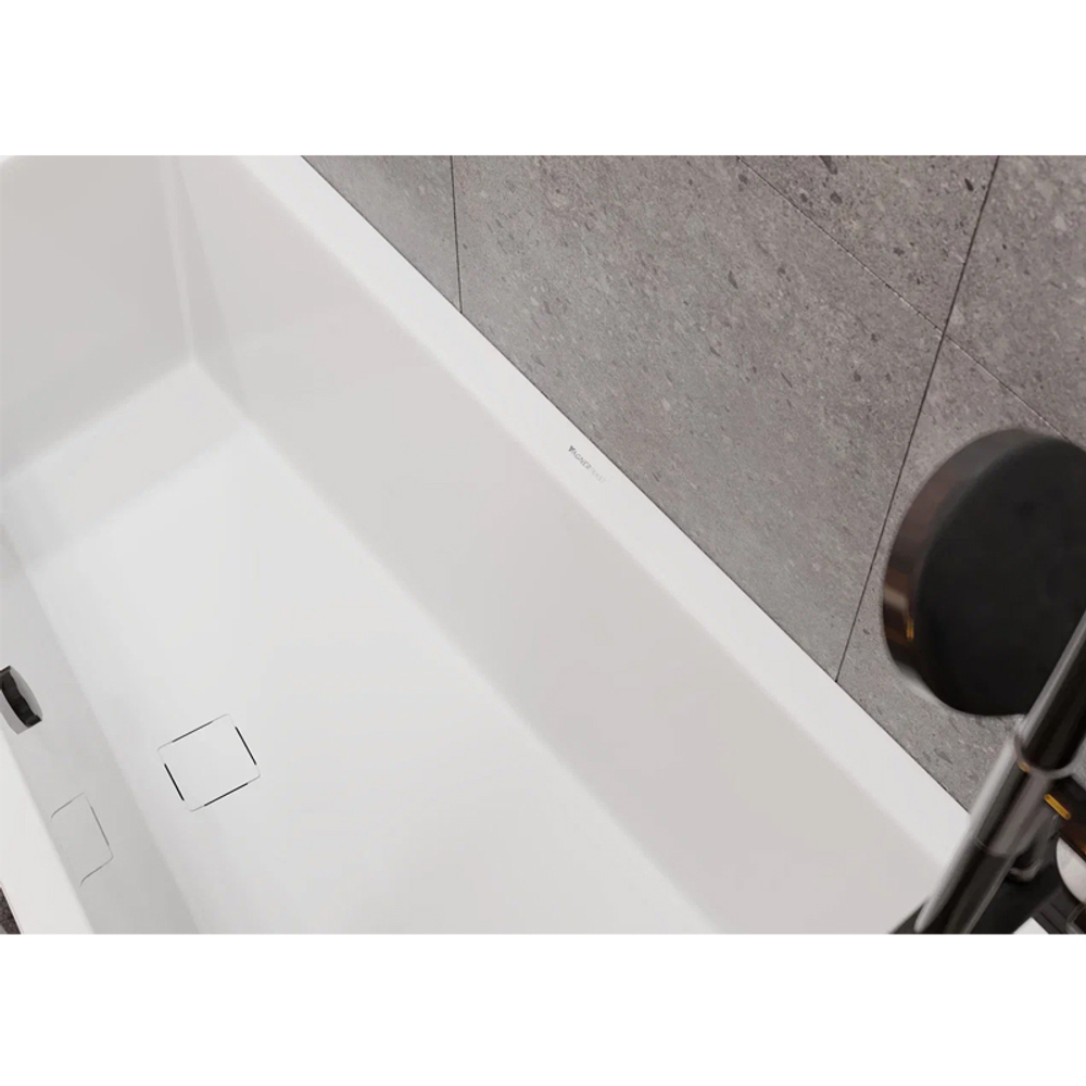 Ванна акриловая VAGNERPLAST CAVALLO OFFSET 160х90 пристенная (VPBA169CAV3PX-04)