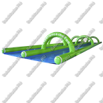 Водная горка без надувного дна, на подкачке ТУРБО "Хит", 152*6,6*2 м