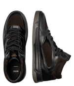 Кожаные кроссовки Baltimore_Hito_numx BOSS BLACK - черный(50529517)