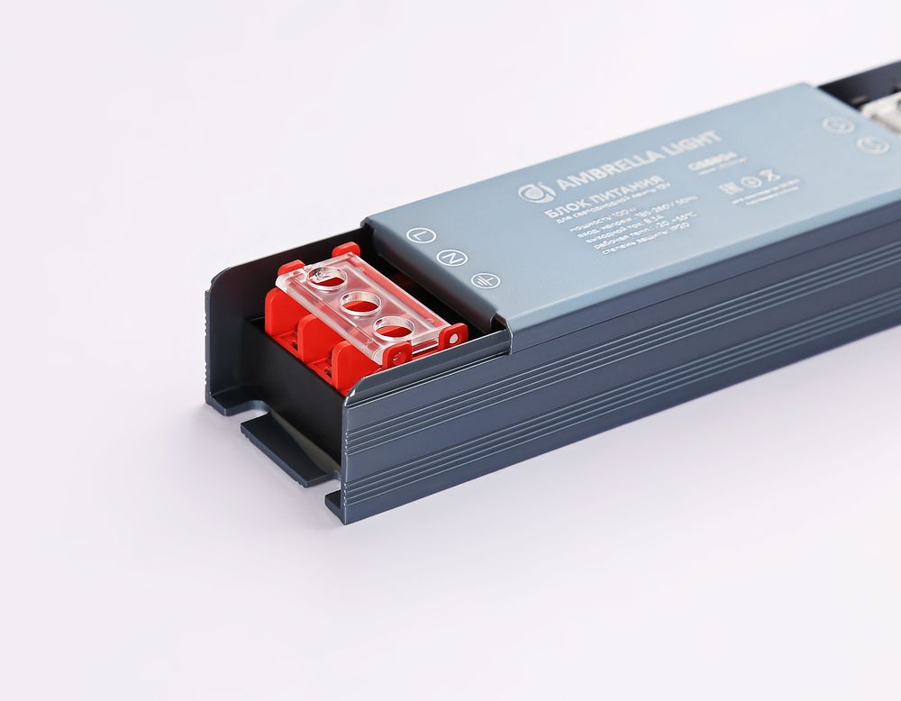 Ambrella Блок питания для светодиодной ленты 12V 100W 8.3A IP20 185-260V 130*35*22 GS8804 LED Driver 12V GS8804