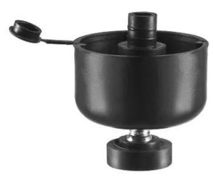 Опора рег. D50*27 мм черная