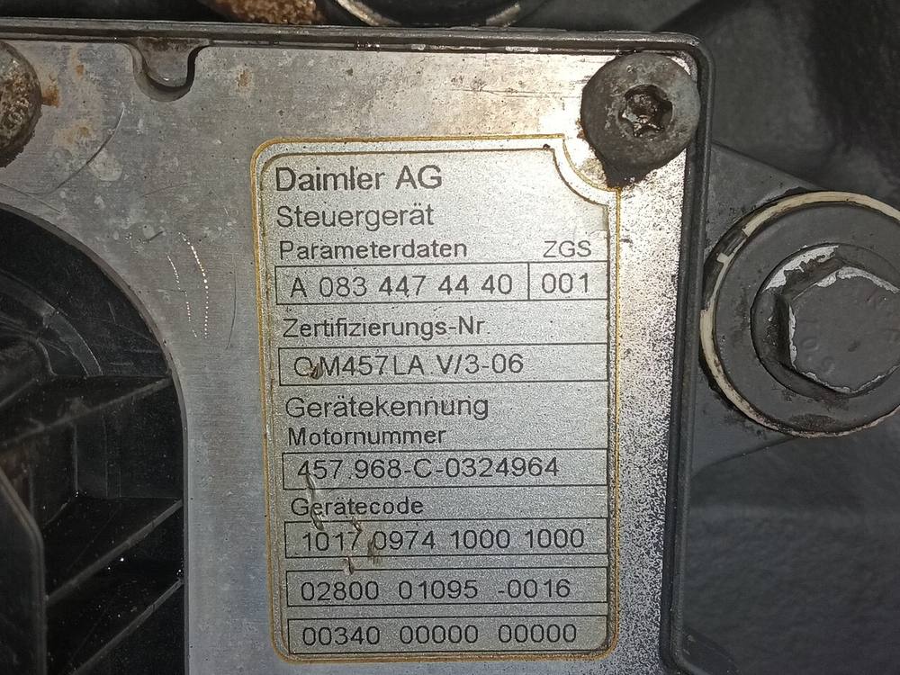 Двигатель OM457LA 401 л.с. Euro-5