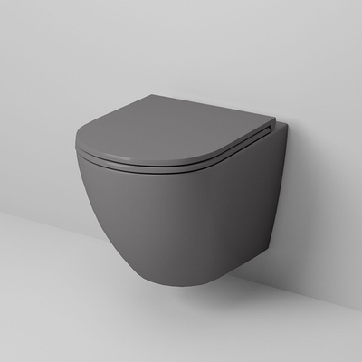 Унитаз Grossman GR-4455GMS подвесной Серый, безободковый