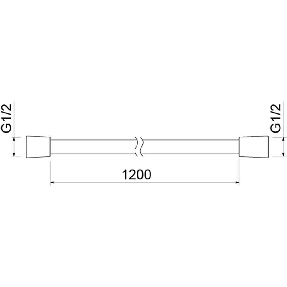 Душевой шланг Aquatek AQ2104CR Серебристый