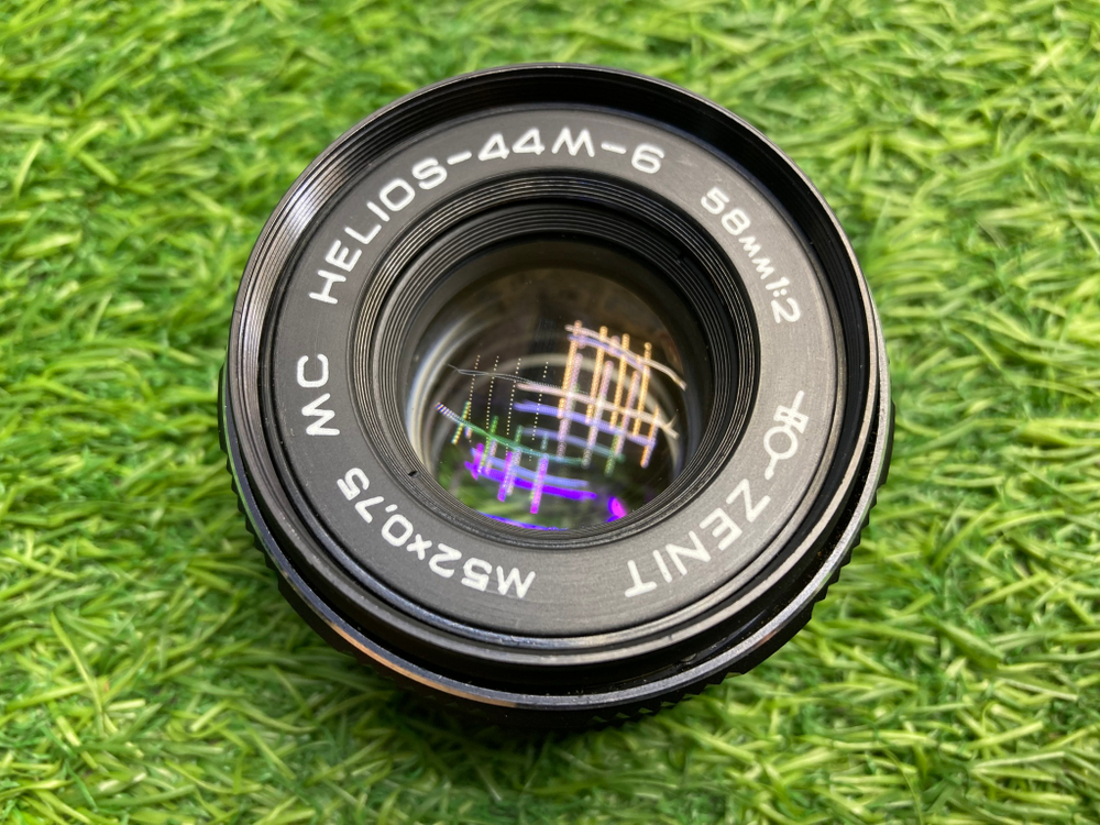 Zenit 122 + MC Helios-44M-6