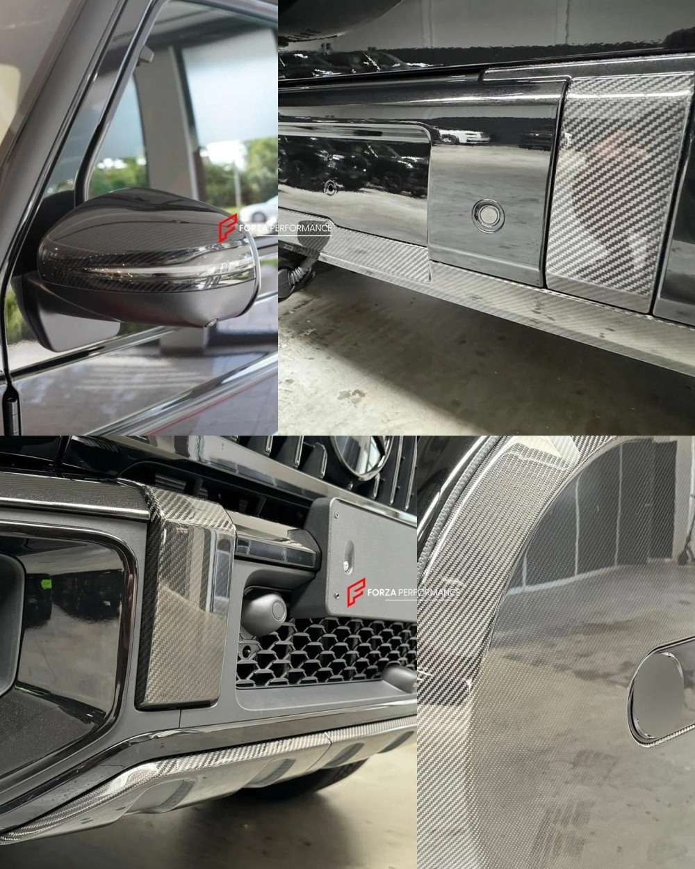 Карбоновый обвес для Mercedes-Benz G-Class AMG G63 W465 2024+ Мерседес Гелик гелентваген