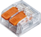 Клемма Navigator NTC-R2 2*2,5 рычаги оранжевая (упаковка 5шт) 39157