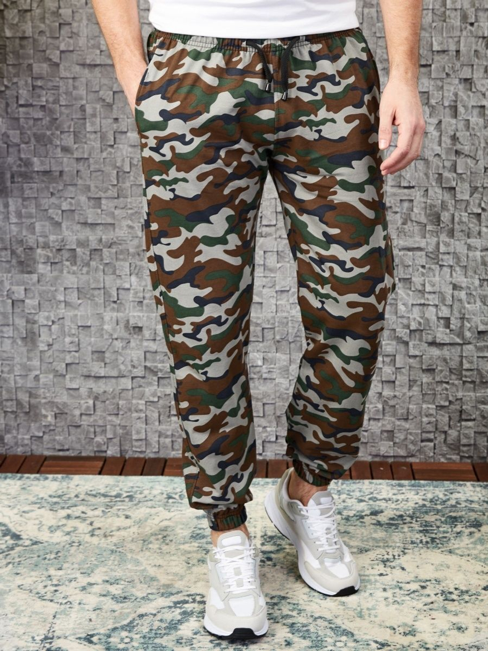 [m]Трико муж. на манжете,камуфляж ТМЗ0002