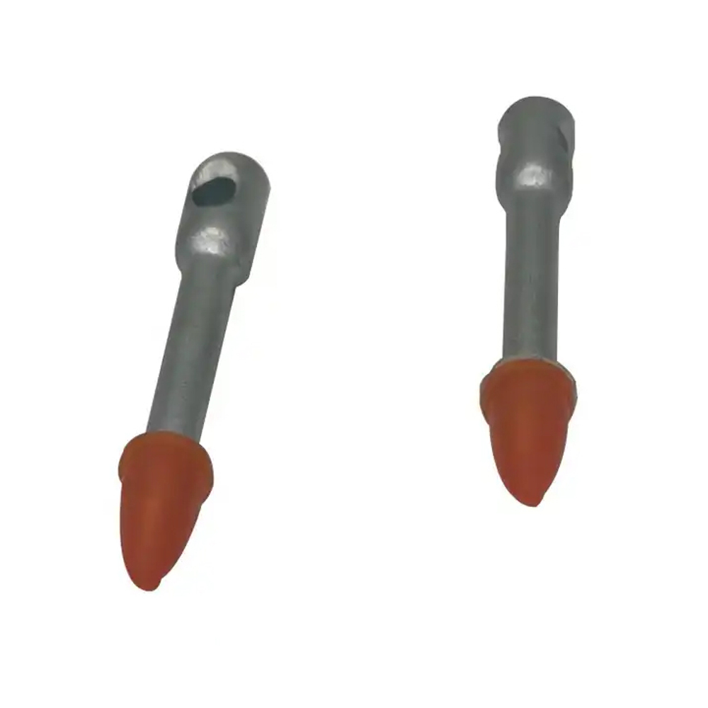 Дюбель гвозди монтажные с красным наконечником и отверстием FEDAST ZK1/4-30S6