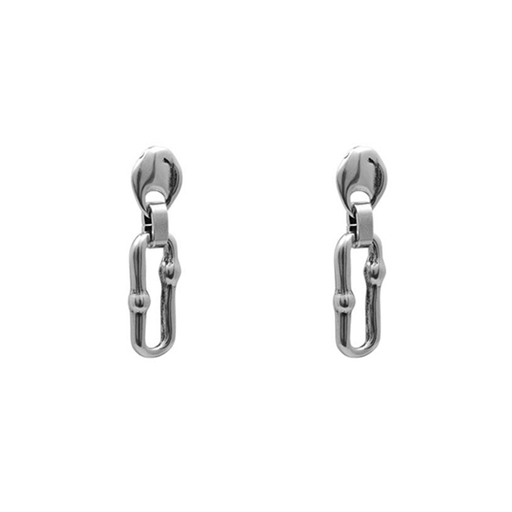 Серьги Ciclon с серебряным покрытием GEN A223603 BW/S