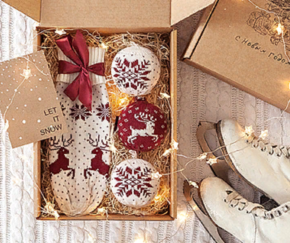 Набор подарочный Luxberry Box бордовый