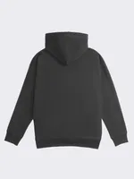 Худи Hardlunch Logo на молнии темно-серый