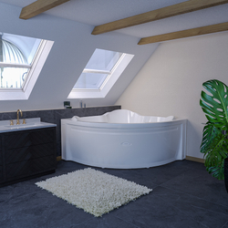 Акриловая ванна Radomir (Радомир) Сорренто 148х148, с каркасом