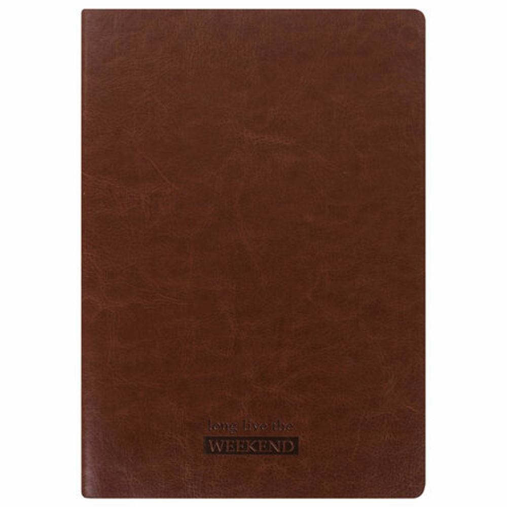 Тетрадь 60 л. в линию обложка гладкий кожзам, сшивка, B5 (179х250мм), КОРИЧНЕВЫЙ, BRAUBERG VIVA, 403901