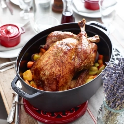 STAUB Чугунная форма для запекания Cocotte Oval 29см 4,2л (сорт II)