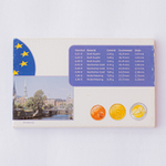 Germany 2002 Proof Coin Sets (A, D, F, G, J)