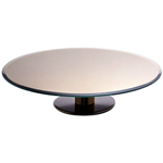 Тортовница на ножке "Golden mirror" 30*7см