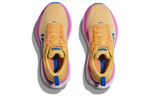 HOKA ONE ONE Bondi 8 Bondi 8 casual lace-up daily shock absorption non-slip wear-resistant low-cut casual running shoes women's orange powder