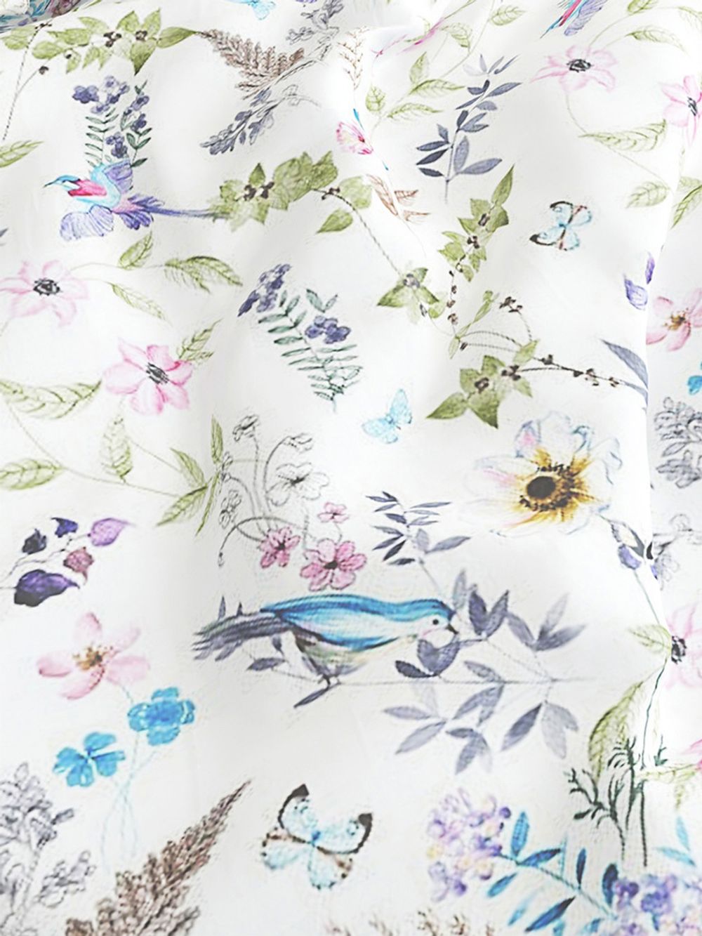 Постельное белье сатин Milky Garden "Каролина" 2-спальное Наволочка 50x70 см 2 шт Простынь 240x215 см Пододеяльник 175x215 см