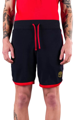 Теннисные шорты Hydrogen Tech Shorts Man - blue navy/red