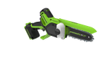 Цепная мини пила аккумуляторная Greenworks GD24CS15, 24V, 15см, бесщеточная, с автоматической смазкой цепи, c АКБ 4Ач и ЗУ ( 2010107UB) в сумке
