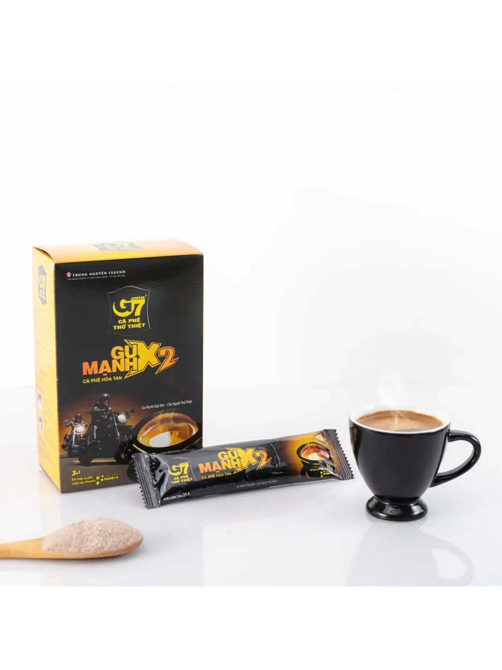 Кофе растворимый Strong x2 3в1 G7 (24 саше) 600 г