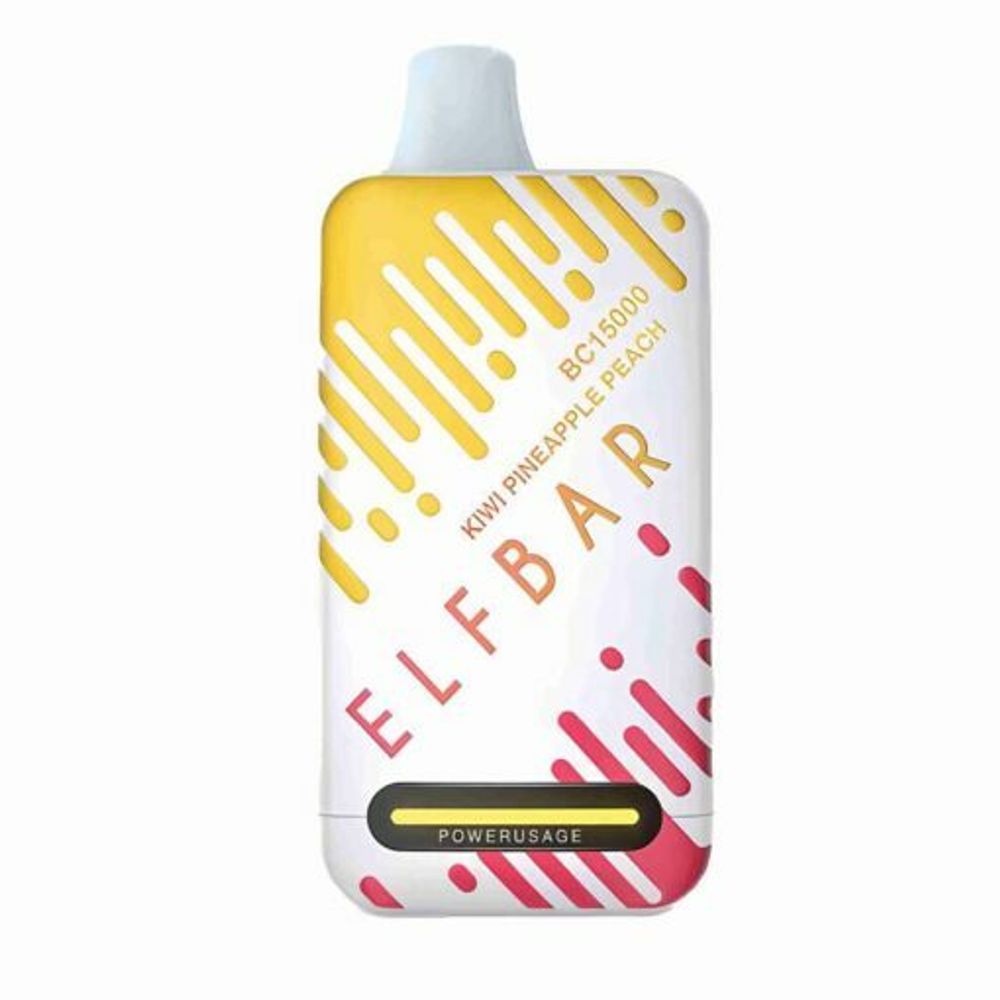 Elf bar 15000 Kiwi pineapple peach Киви-ананас-персик купить в Москве с доставкой по России