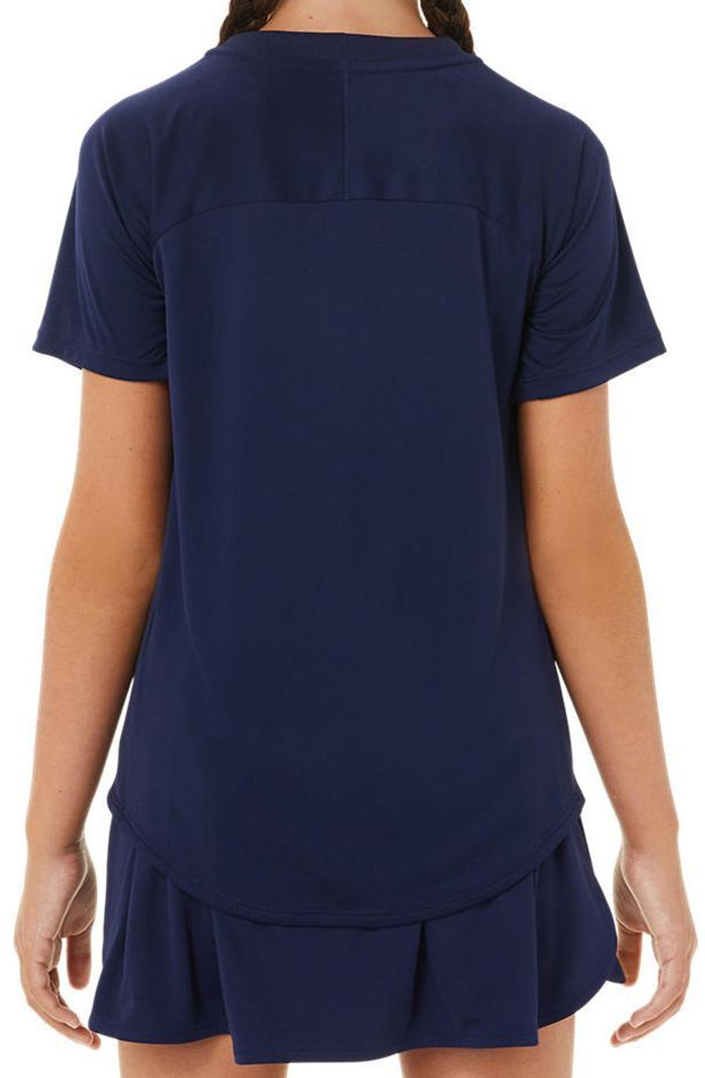 Футболка для девочки теннисная Asics Tennis Short Sleeve Top - небесный