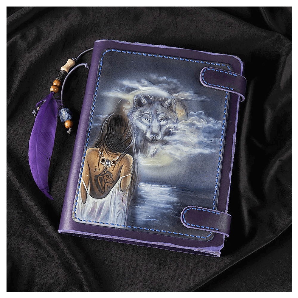 Кожаный ежедневник «Шаманка»