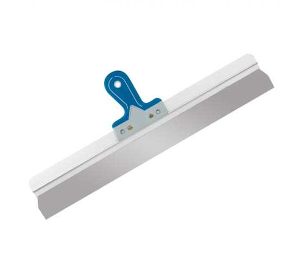 Шпатель фасадный прямой нерж.сталь 0,6мм литая рукоятка 600мм 12-9-060