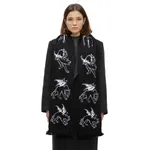 Шарф Волчок Wolves Demons черный