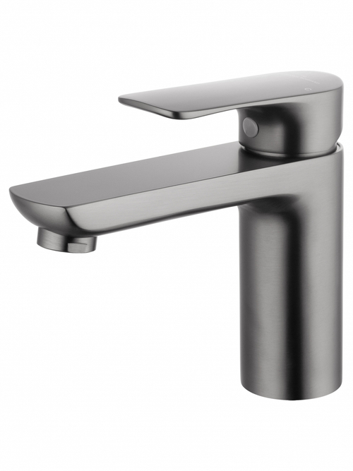 Смеситель для раковины WONZON & WOGHAND Line, Темный графит (WW-A40732-BGG)