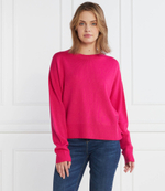 Хлопковый свитер Liu Jo - розовый(MF3019 MA09O)