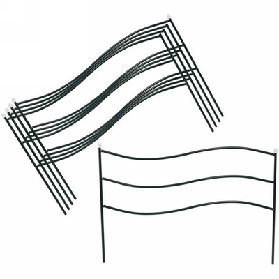 Заборчик садовый «Флаг» 45*67*335см (5 деталей)