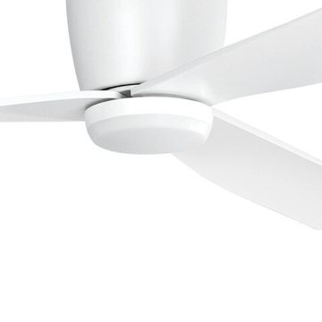 Вентилятор с подсветкой 12W 3450K 35087 белый мат./молочный LERICI Eglo