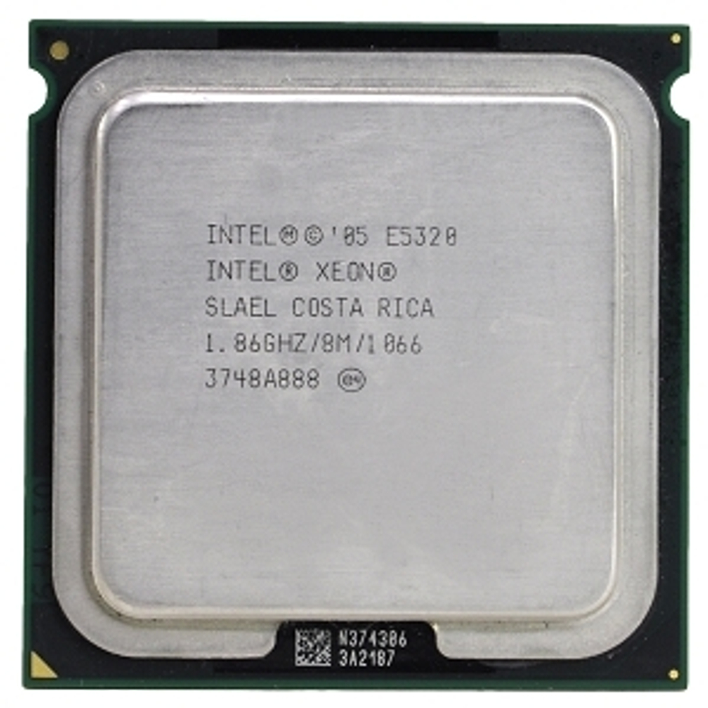 Процессор Intel Xeon E5320 Clovertown (1860MHz, LGA771, L2 8Mb, 1066Mhz) OEM