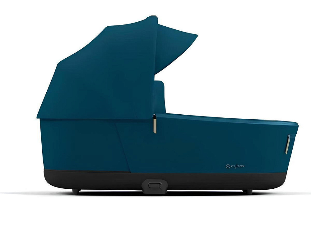 Коляска для новорожденных Cybex Priam IV Chrome Brown Mountain Blue