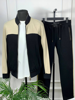 Спортивный костюм Loro Piana вставка из кожи крокодила