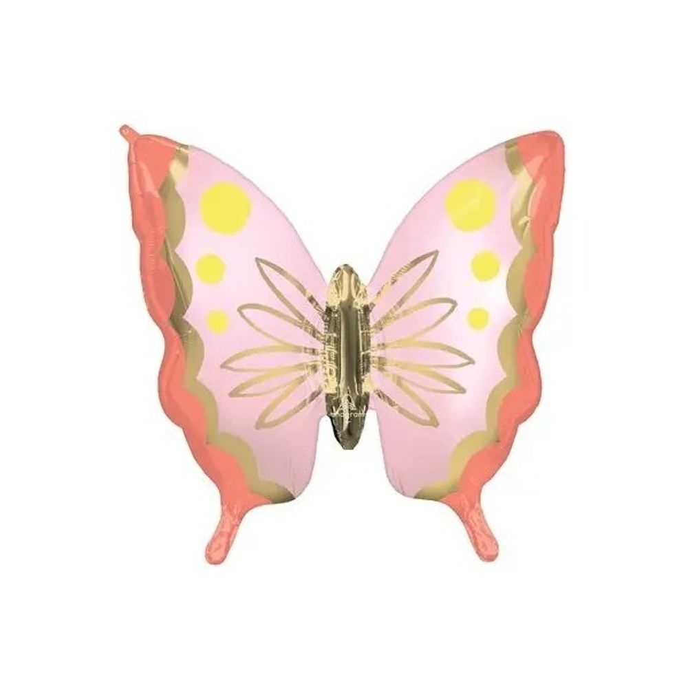 Фигура Бабочка нежно-розовая