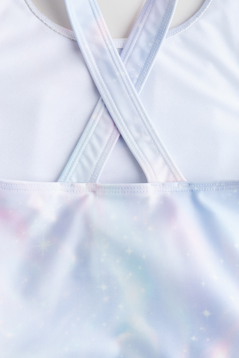 H&M Купальник с принтом "Холодное сердце", белый