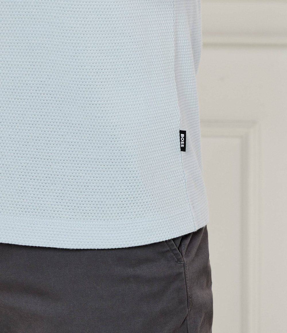 Футболка Tiburt 240 BOSS BLACK - голубой(50452680)