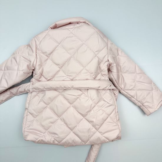 Куртка-пальто для девочки, Пудра