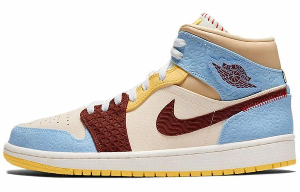 Кроссовки Jordan Air Jordan 1 Midfearless X Maison Chateau