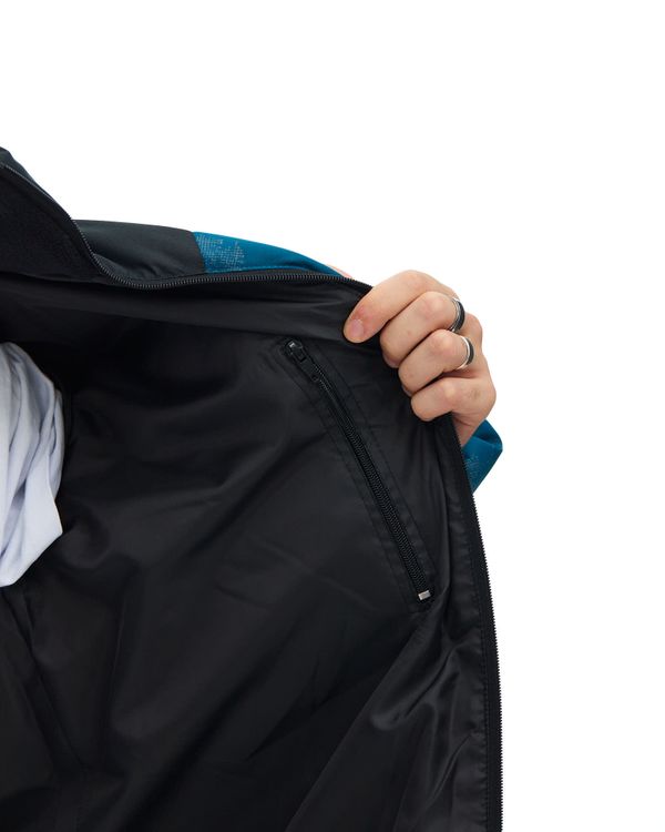 Пуховик Downjacket RF Print Corsair сине-зеленый - фото 8