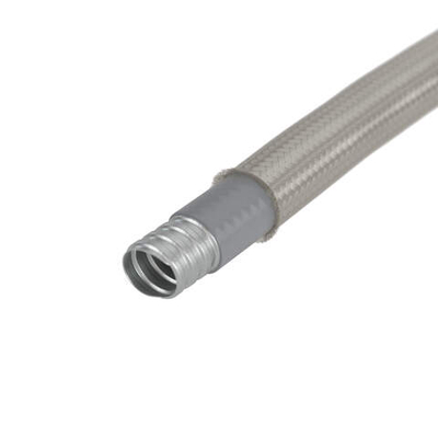 Металлорукав DN 20мм в гладкой EVA изоляции и оплетке из нержавейщей стали, Dвн 20,5 мм, Dнар 27,0, 50 м