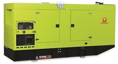 Дизельный генератор Pramac GSW 705DO в кожухе