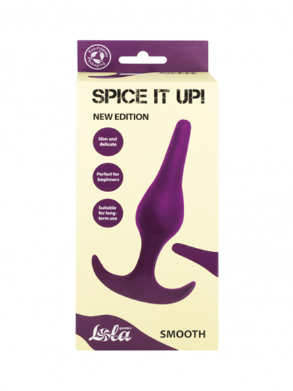 Анальная Пробка Spice It Up Smooth Ultraviole